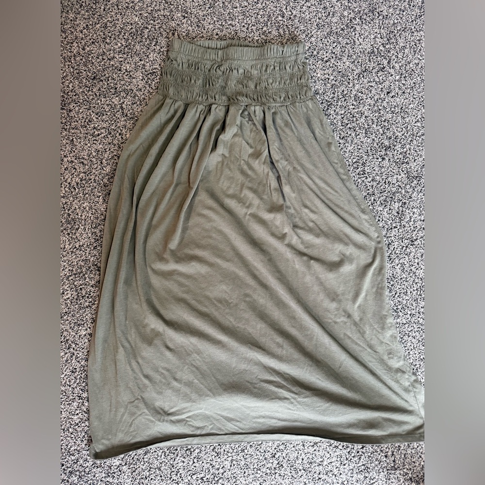 Universal Thread Olive Maxi Skirt